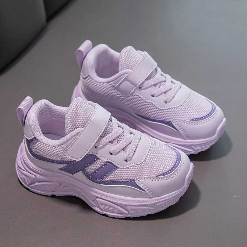 White Kids Shoes For Boys And Girls Fashion Children Casual Shoes Non-slip Sneakers Summer school running shoes Z250312