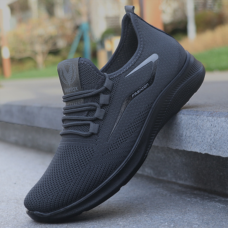 2025 New Men's Spring Men's Casual Shoes Designer Trendy Fashion Polyurethane Breathable Mesh Men's Outdoor Sports Shoes
