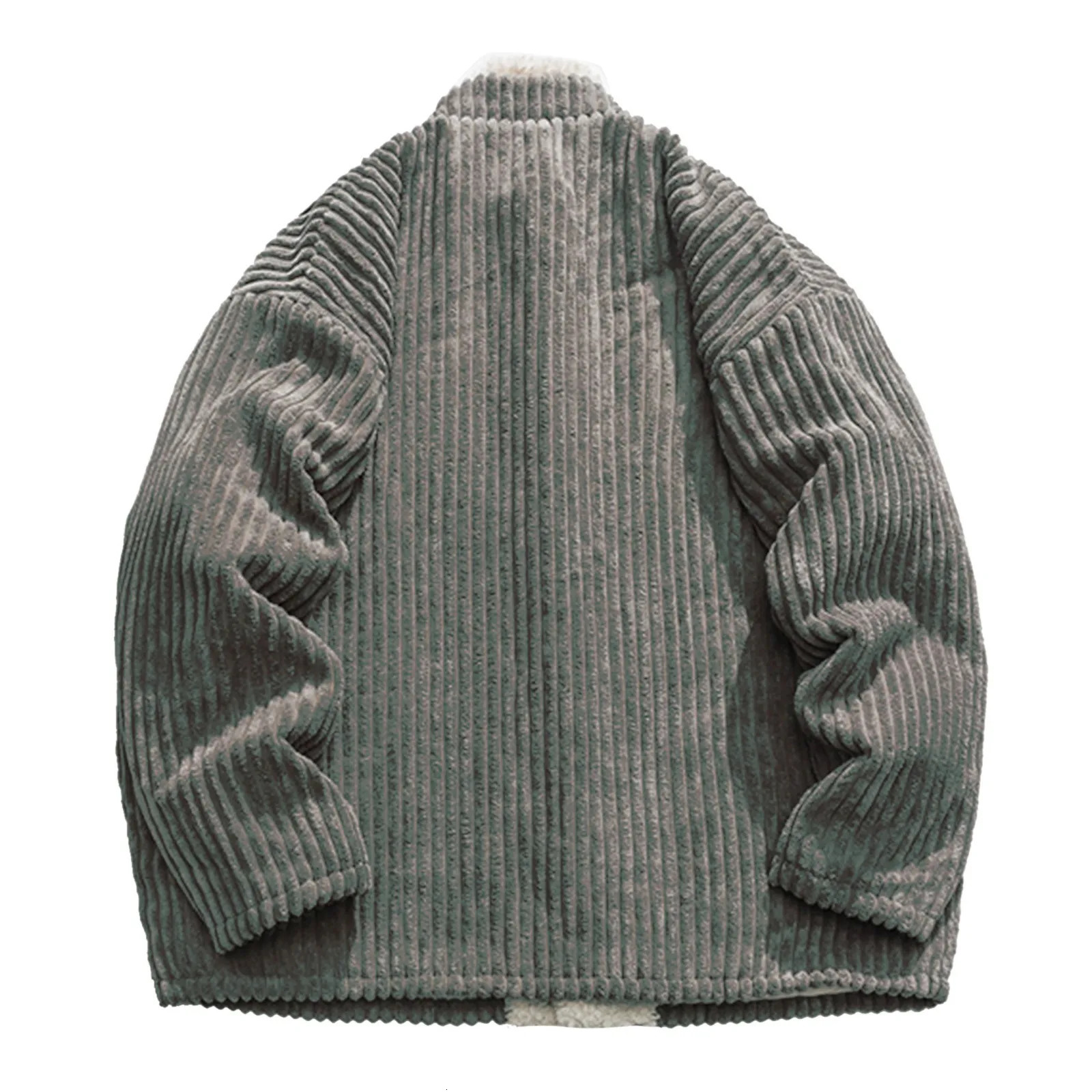 Chinese style mens warm spring festival long sleeved thick cotton jacket winter plush stand collar coral coat 250312