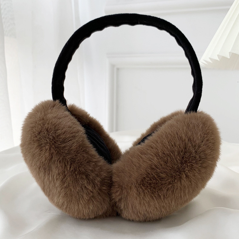 Plush earmuffs for winter warmth foldable earmuffs for men outdoor refrigeration warm earmuffs fashionable earmuffs 241023
