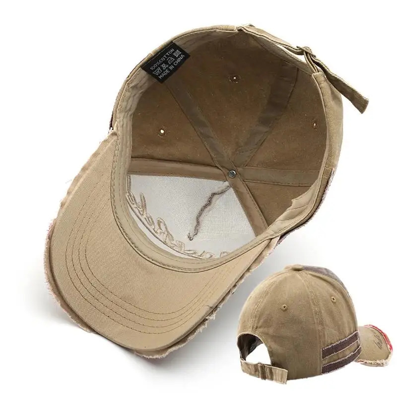 Practical Men Baseball Cap Women Retro Canvas Denim Letters Patchwork Vintage Unisex Hat Autumn Hip Hop Hats Summer 250311