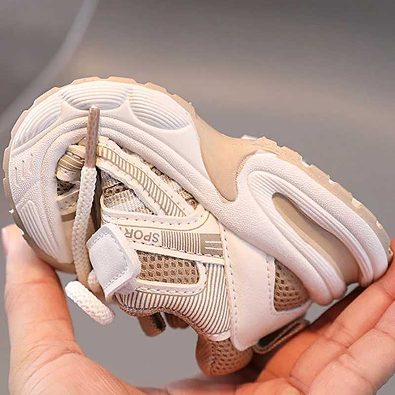 Childrens mesh breathable sports shoes lightweight Versatile baby boys and girls baby casual shoes spring and autumn childrens running shoes Z250312