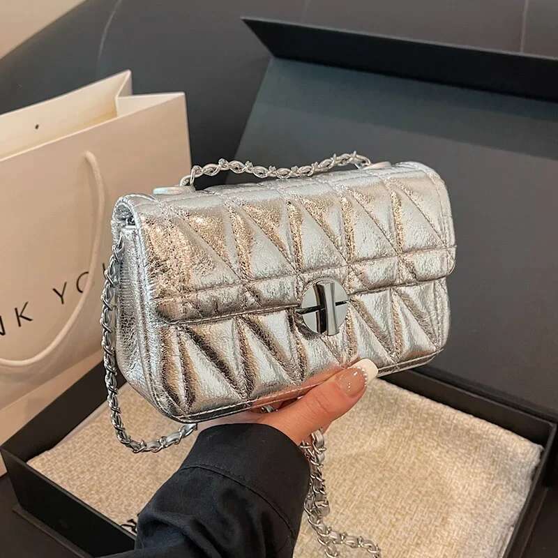 Top Designer Women s Mini Handbag Brand Quilted Shoulder Fashion Underarm Handbag High Quality PU Leather Crossbody Bag Mini Wallet Phone Bag