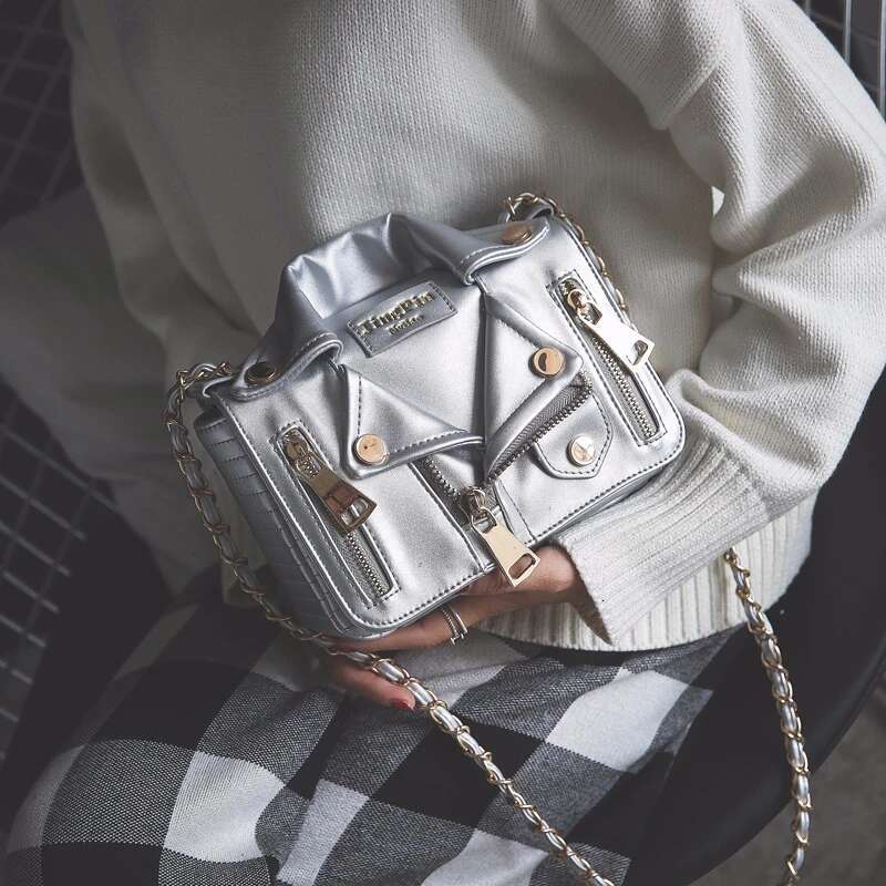 European Popular Brand Designer Motorcycle Clothing Shoulder Bag Crossbody Bag Women s High quality PU Handbag 2025 Young Luxury Fashion Wallet Storag