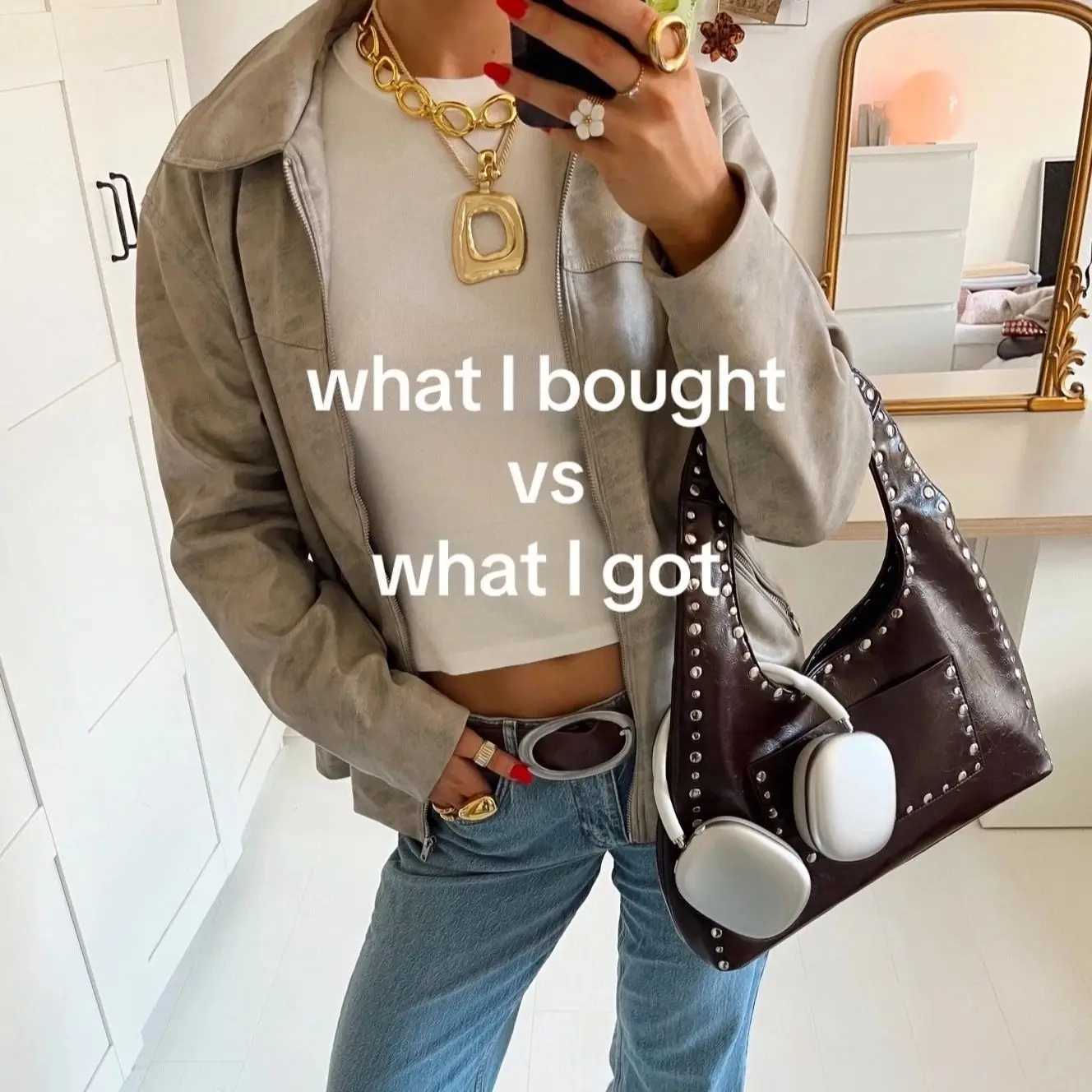 New Arrival Shoulder bag fAshionable stud wallet punk inspiration - motorcycle PU leather lingerie womens bag T250312
