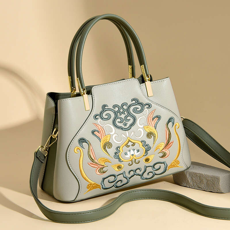 Women's Bags handbag Wedd bag with national style embroidery, festive red bride's wedd bag, fashionable grand, joyful mother-in-law handbag,