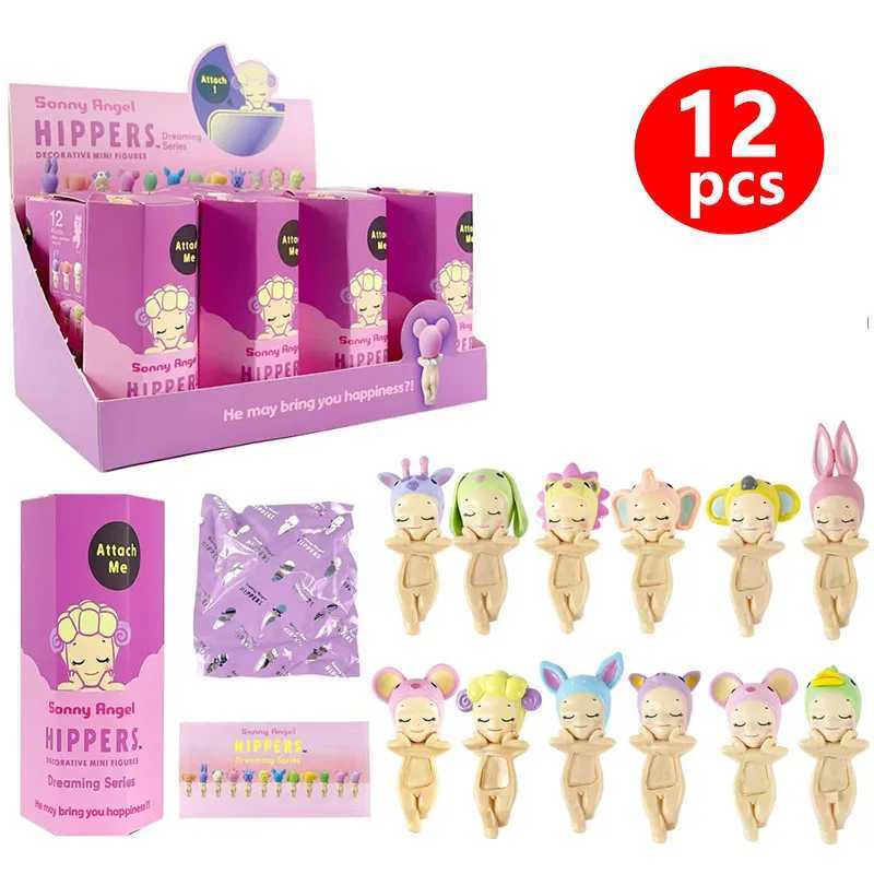 Hippers Animal and Ocean Blind Box Series Treatment Fashion Car Phone Accessories Childrens Toys Christmas Gifts X250312