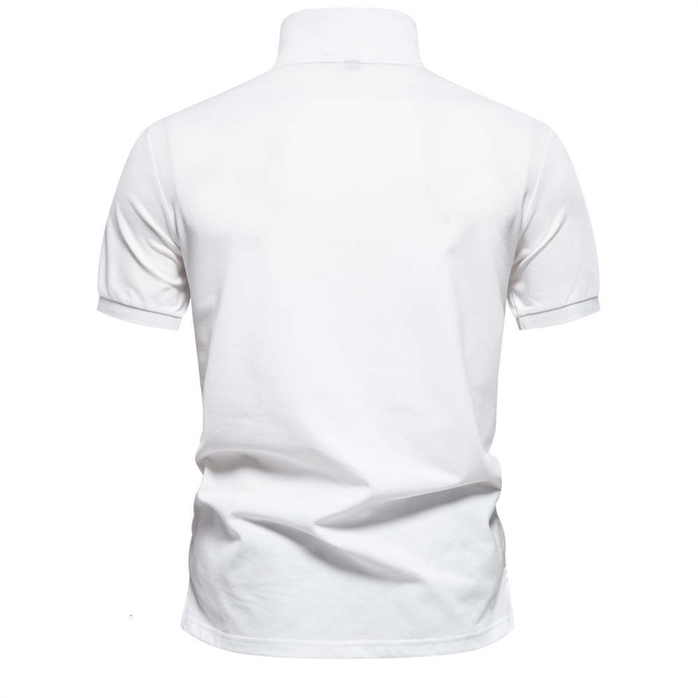 2025 Cost effective Gradient Printed Shirt Trendy Men's Polo Collar T-shirt European Size tracksuit