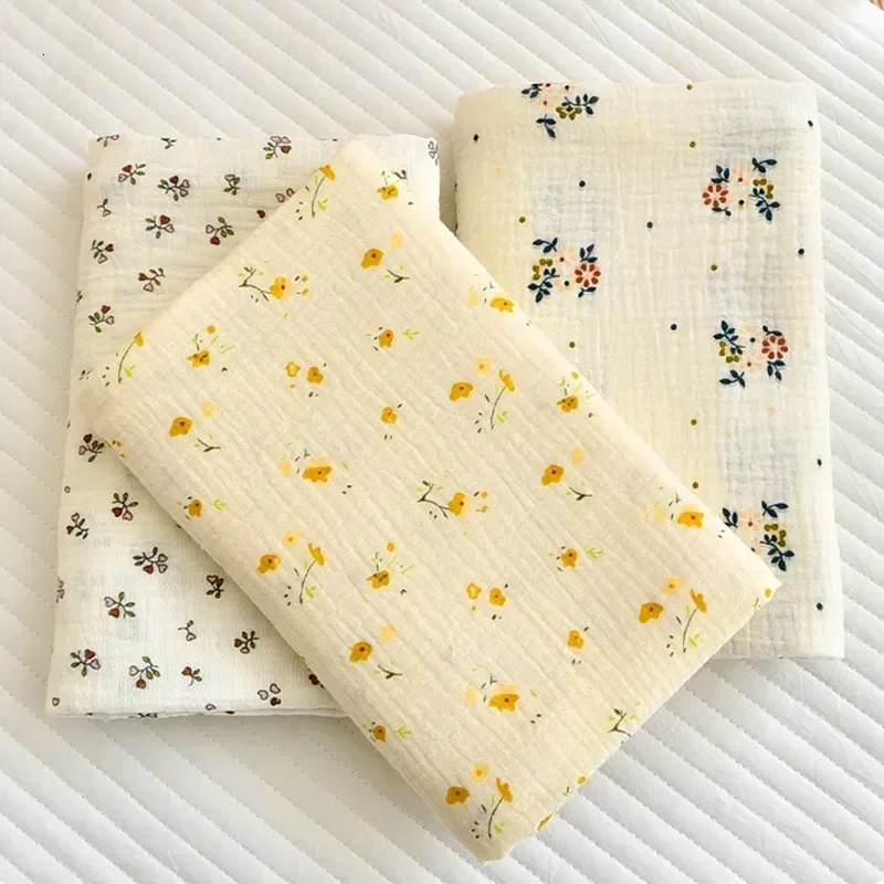 born Baby Cotton Blanket Summer Bedding Babies Stuff Throw Muslin Squares Receiving 250304