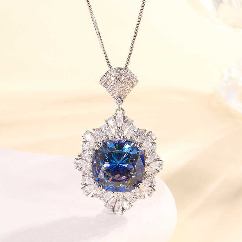 2024 New Zhuangsheng Simulation Birds Nest Colorful Crystal Fashion Pendant Set 14 * 14-12 * 12 W250312