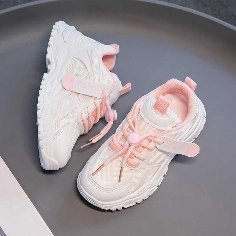 Children Sneaker Girls Platform Shoes Fashion 2025 New Chunky Sole Spring Casual Sneaker Sports Tennis Shoes for Kids Girls Z250312