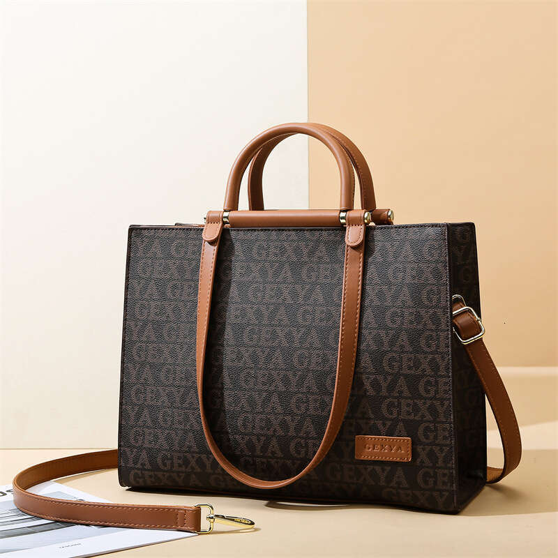 Women's Bags handbag Handbag, New Commuter Fashionable Printed Style, Large Capacity Tote Bag, Women's Bag
