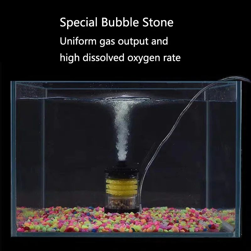 Mini Fish Tank Filter Water Fairy Suction Toilet Fully Automatic Biochemical Sponge Oxygen Filtration Pump Aquarium Accessories