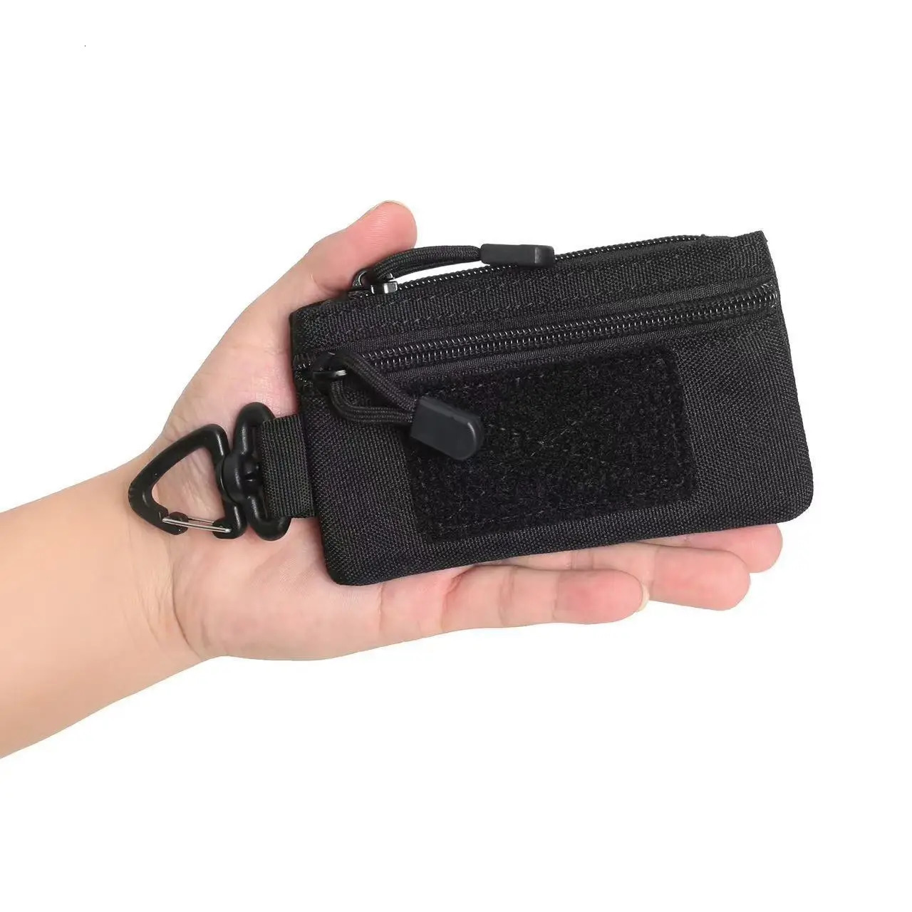 Tactical Pouch Mini Wallet Card Key Holder Pouch Belt Waist Pack Hiking Hunting Bag Outdoor Sport Coin Purse Multifunctional Bag 250311