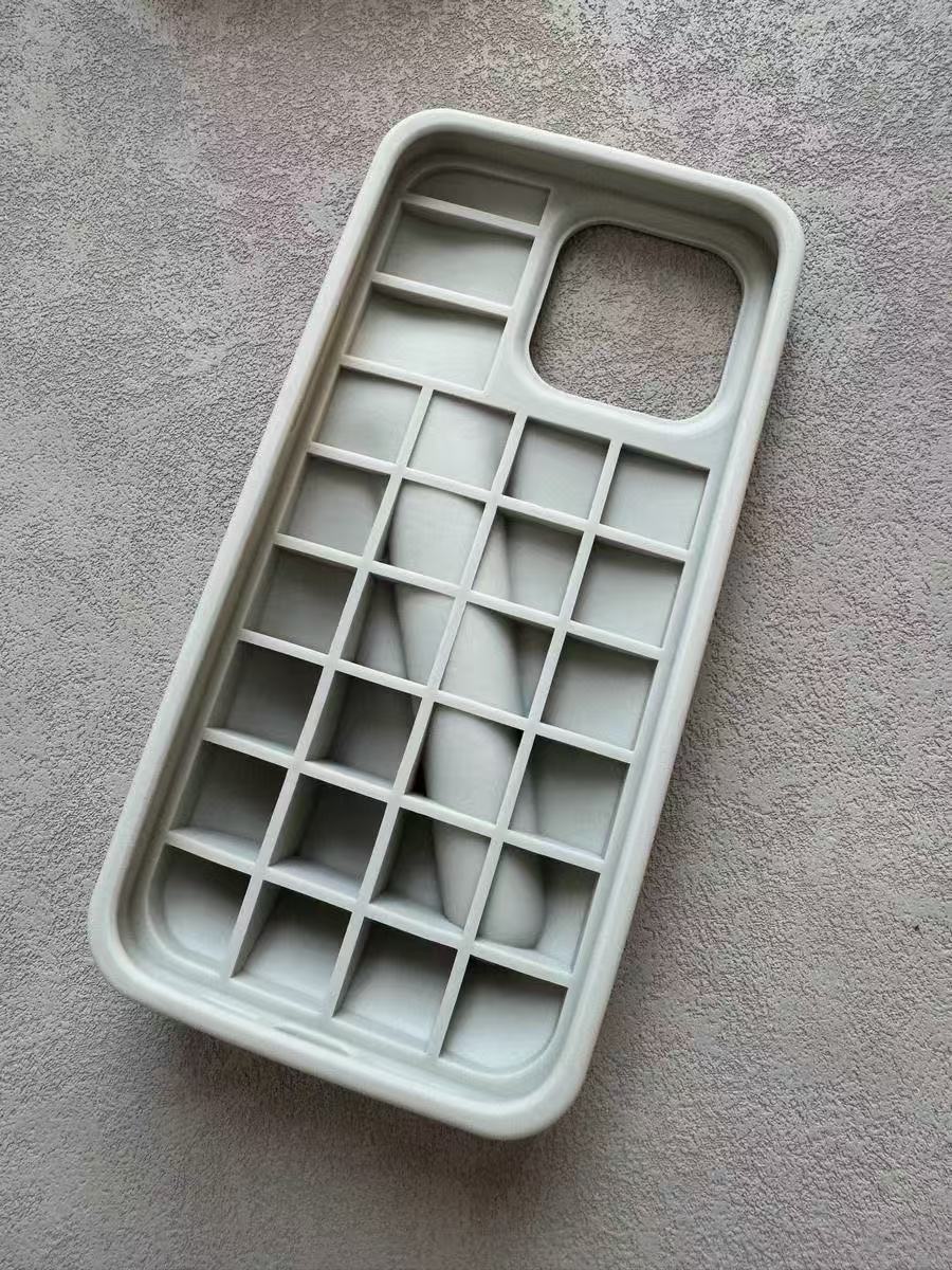 With lip gloss rhode phone case 16 Lipstick Portable Case Lipstick Lip Balm 3D Make-Up Silicone Phone Case for iPhone 15 14 13 12 Pro Max Holder Cover