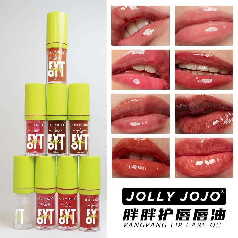 JOLLY JOJO Jelly Crystal Lip Oil Plumping Lip Lightening Lip Lines Water Light Lip Glaze Clear Lip Gloss Wholesale Cosmetics Hot W250312