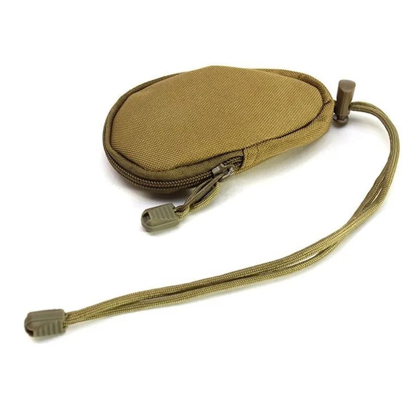 Key Wallets Holder Men EDC Keys Organizer Keychain Bag Out Door Army Camo Pack Purse Army Keyring Pouch Purse Case 250311