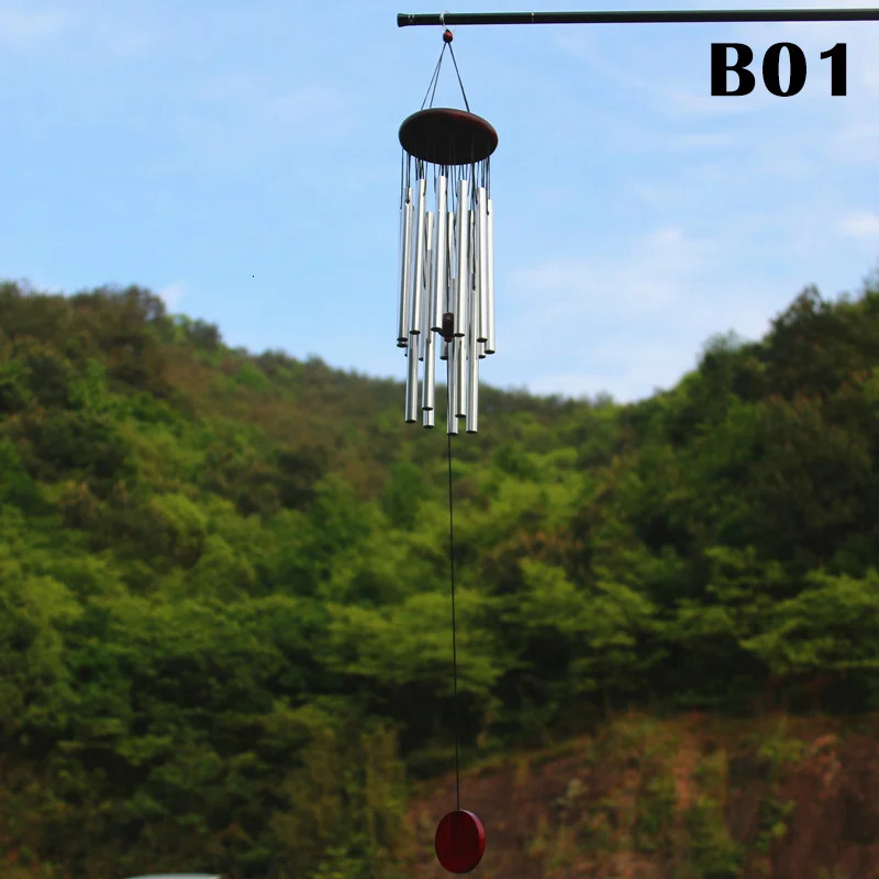 Wind Chimes Outdoor Large Deep Tone Hanging Ornament Garden Home Mobiles Wind Chimes Windchime Outdoor Garden Home 250311