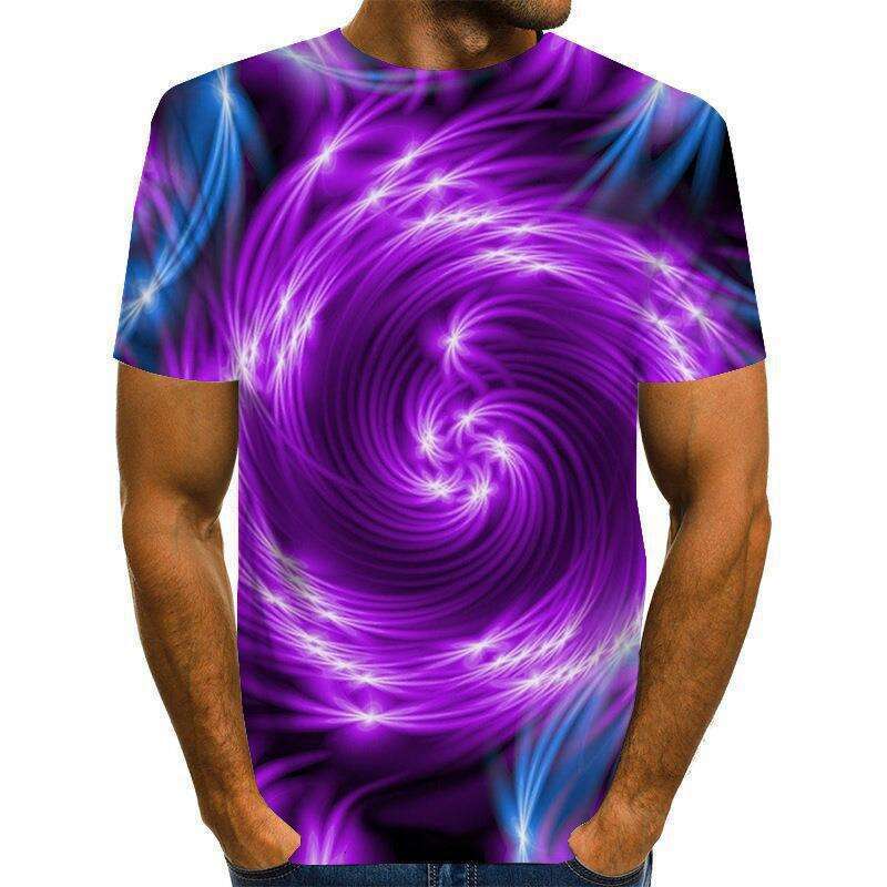 printed beer 3D T-shirt, digital printing for men's women's trendy short sleeved T-shirt top, 2025 new style, chic and elegant