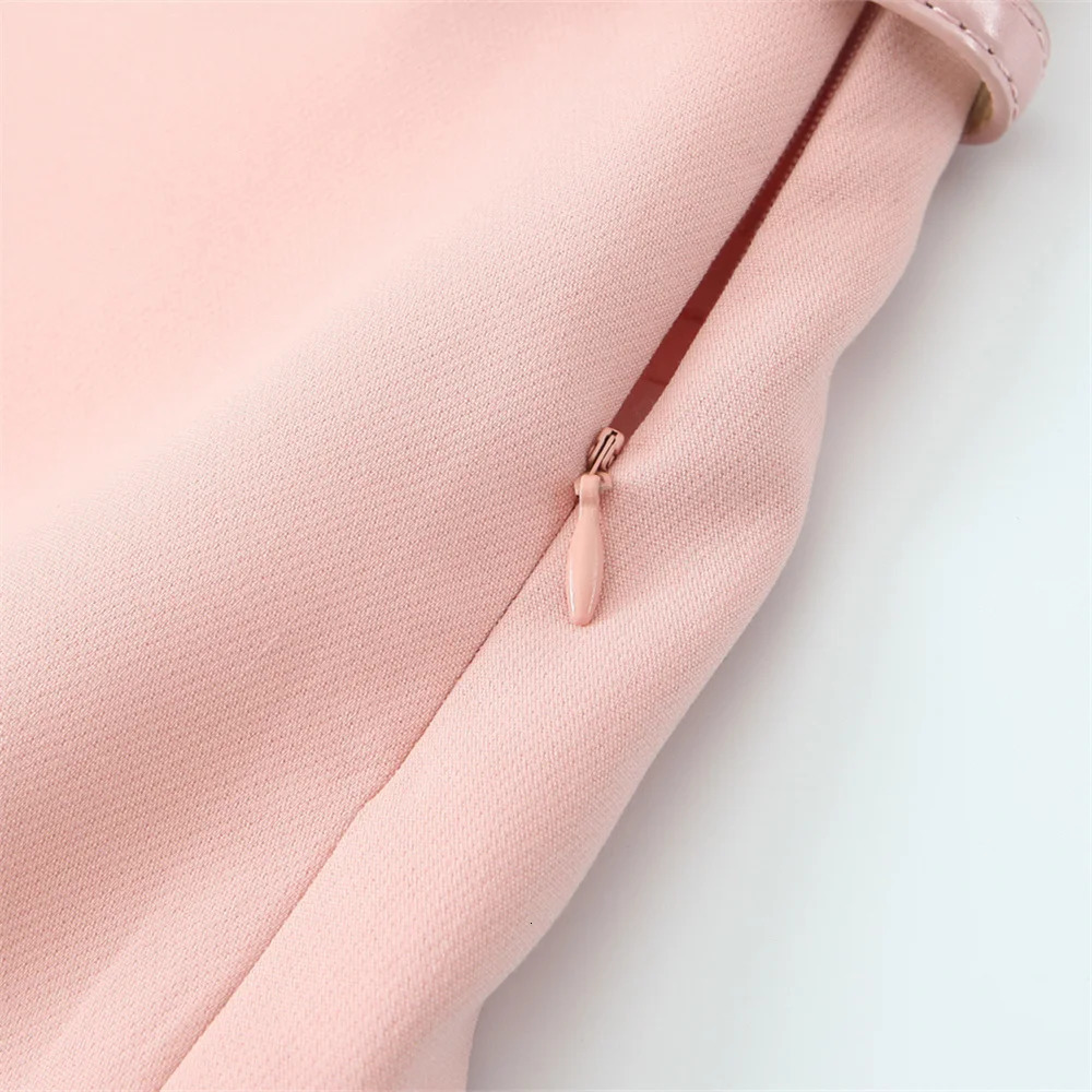 UNIZERA Summer Product Fashion Casual Womens Wear Solid Color Simple Matching Belt Vest Top Set 250311