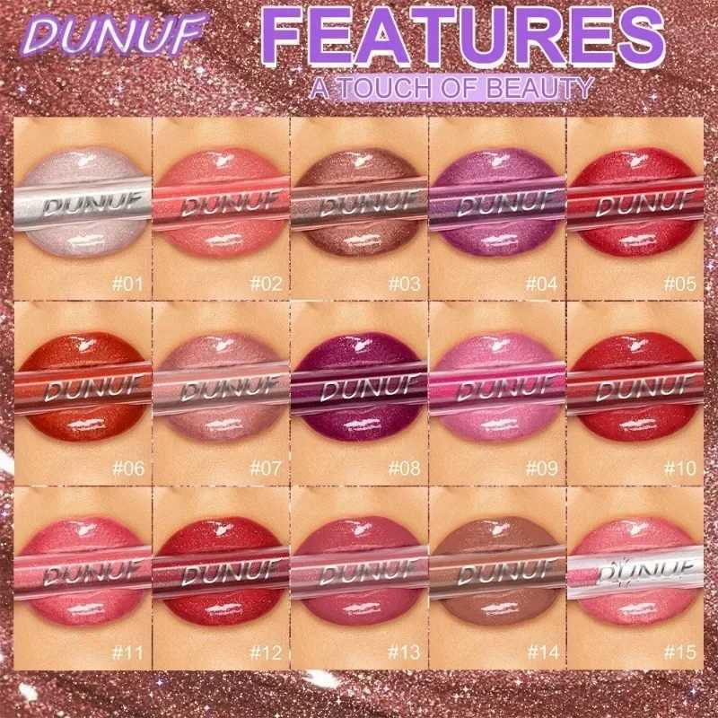 1 piece of metal liquid lipstick long-lasting shiny lipstick moisture-proof brown lip gloss shiny shimmer lip gloss makeupXJ250312