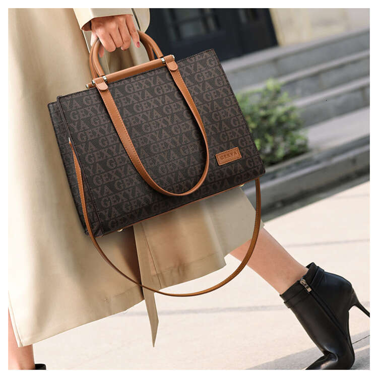 Women's Bags handbag Handbag, New Commuter Fashionable Printed Style, Large Capacity Tote Bag, Women's Bag