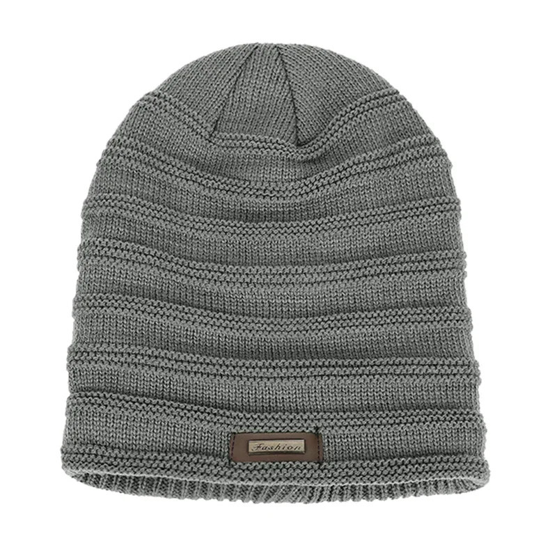 unisex fur lined Beanie hat for keeping warm in winter thick and soft elastic suitable both men womens fashionable hats 250304
