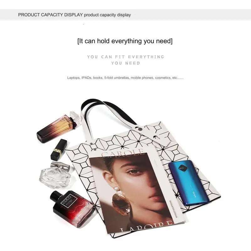 New Handbag Bao Bag Geometric Bags For Women 2024 Quilted Shoulder Bags Totes Female Handbags Bolsa Feminina