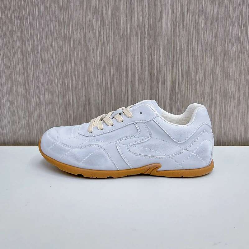 CICIYANG Women German Training Genuine Leather Flats 2025 Spring Casual Sneakers Female Matching Color Forrest Gump Shoes