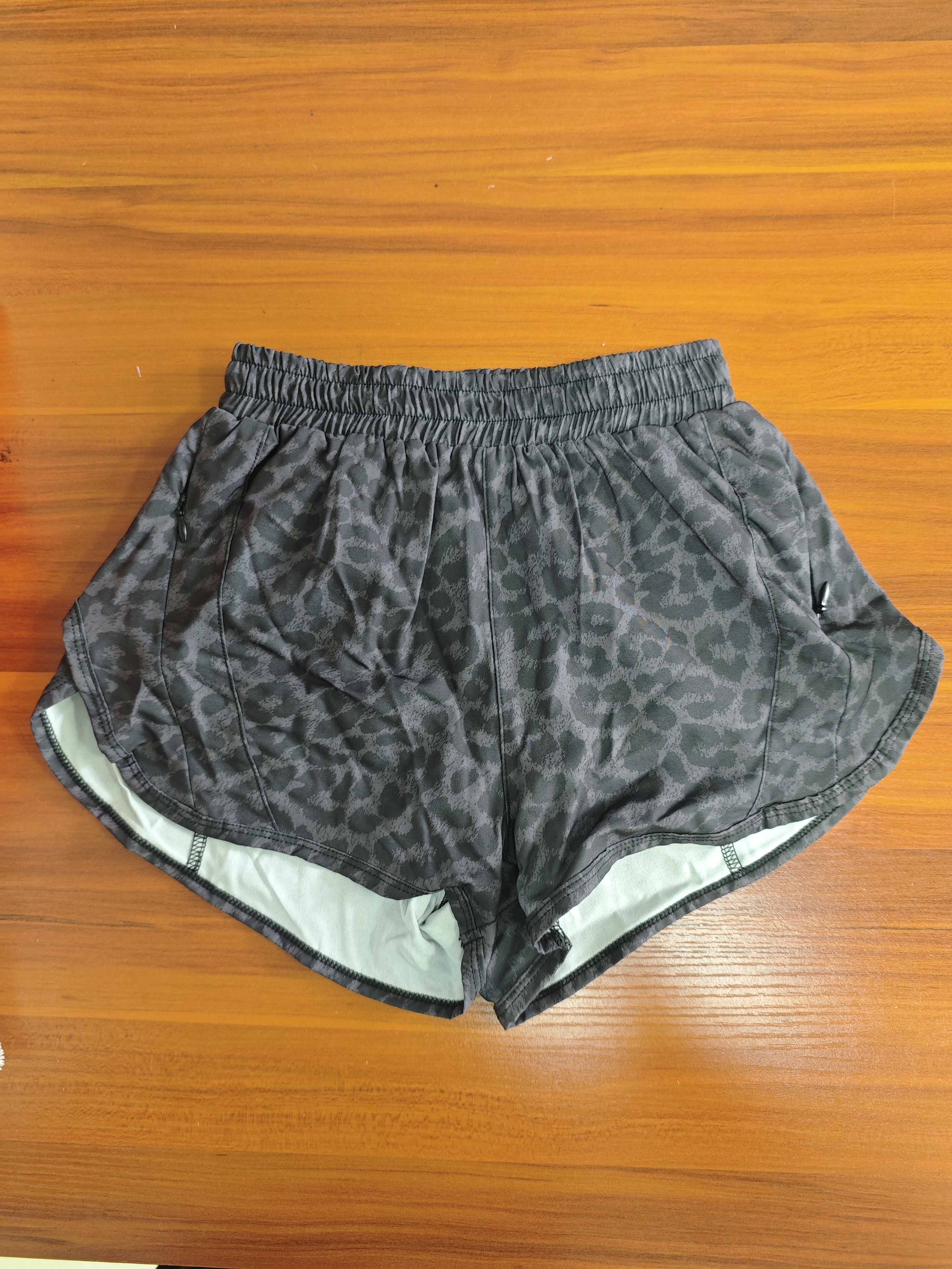 Uul4325 Audlt And Kids Yoga High Waist Shorts Exercise Short Fiess Wear Girls Running Elastic Adult Pants Sportswear Ed Drawstring