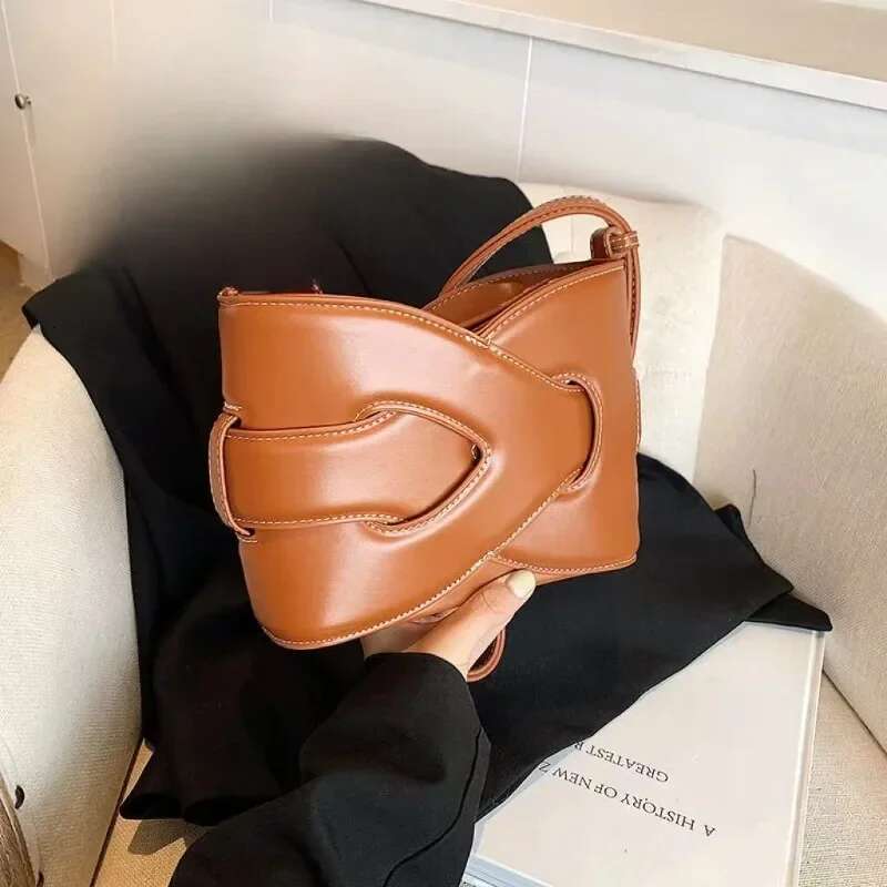 High Appearance Level Crossbody Package 3-Dimensional Exquisite Simple Explosive Personality Light Commuter Shoulder Bag