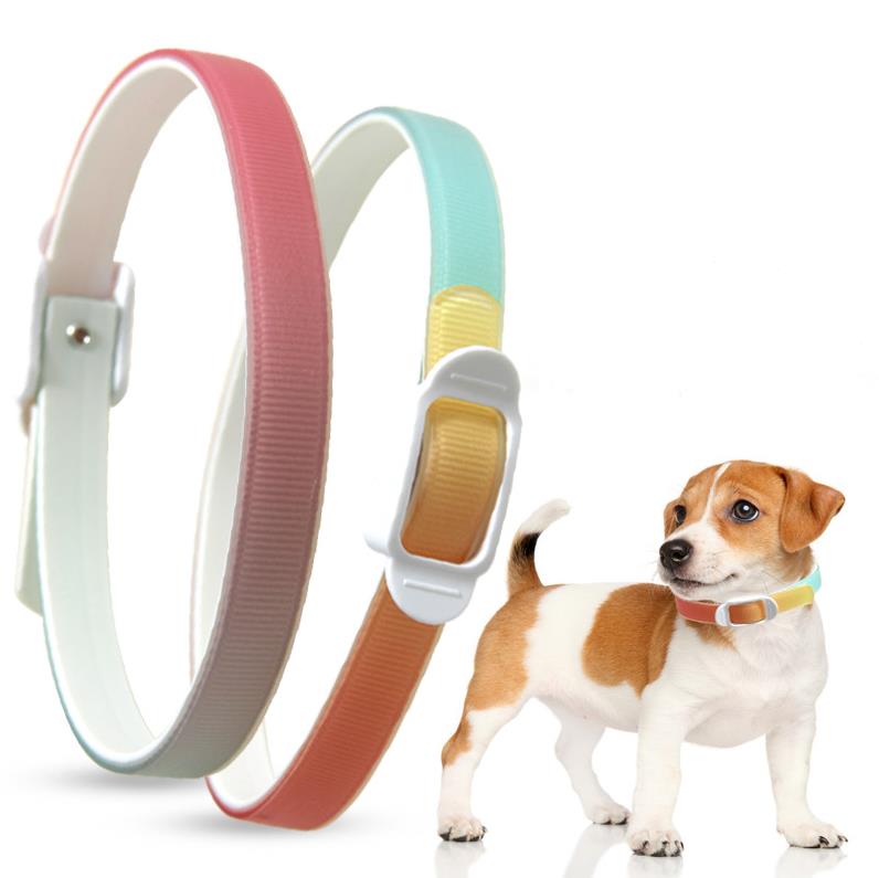 Flea and Tick Pet Collar Cat Dogs Mosquito Repellent Prevention Collars Natural Essential Oils Large Dogs Puppies Washable Trimmable ni395