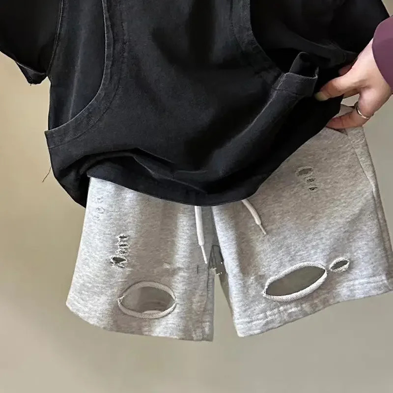 2025 Spring Summer Kids Shirts Boy Fashion Korean Simple Style Casual Simple Style Cotton Baggy Cool 250311