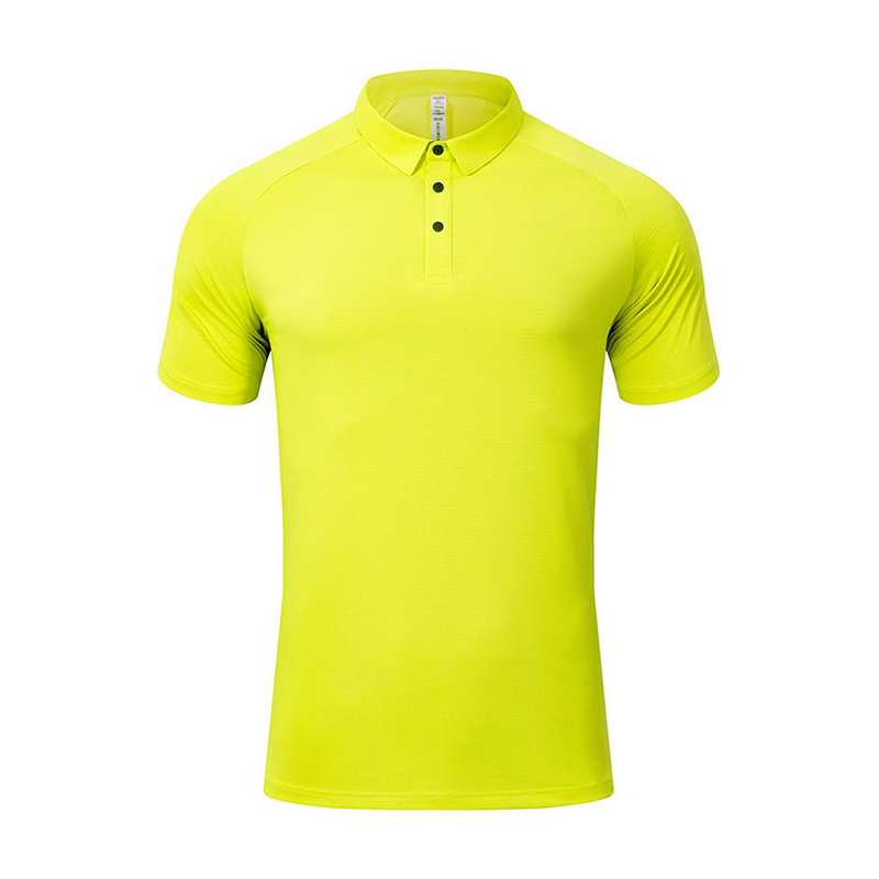 Men's and women's fashion sports Polo shirt neckline V-neck short-sleeved casual sweatshirt, dry fit, moisture wicking DX-WST409