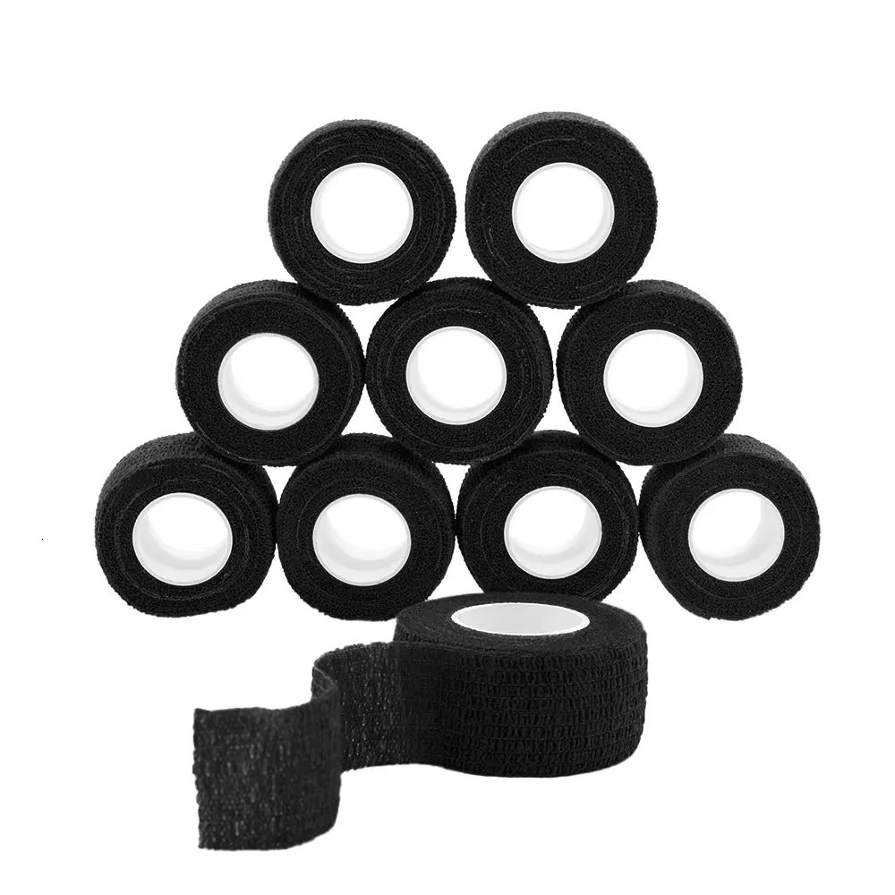 96/48/6/3PCS Tattoo Grip Bandage Grip Cover Wrap Tape Waterproof 2.5CM Disposable Self-adhesive Bandage Tattoo Accessories 250306