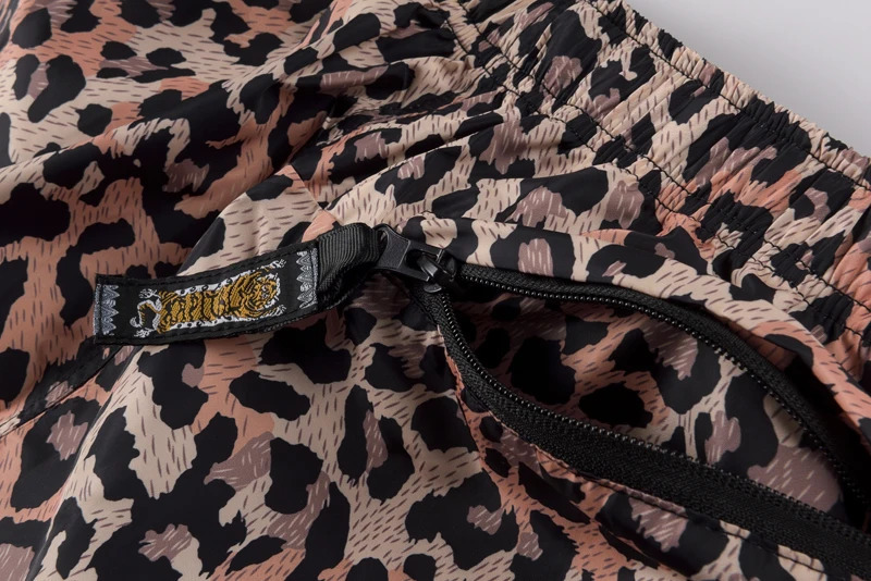 Summer Leopard Print Kapital Shorts High-quality Men Women Quick Drying Japanese Casual Sports Shorts 250310