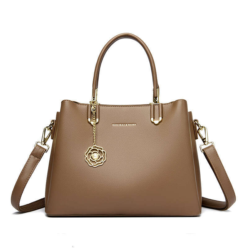 Women's Bags Autumn New Large Capacity Tote Middle aged Women's Crossbody Mom Bag Fashion Simple Handbag