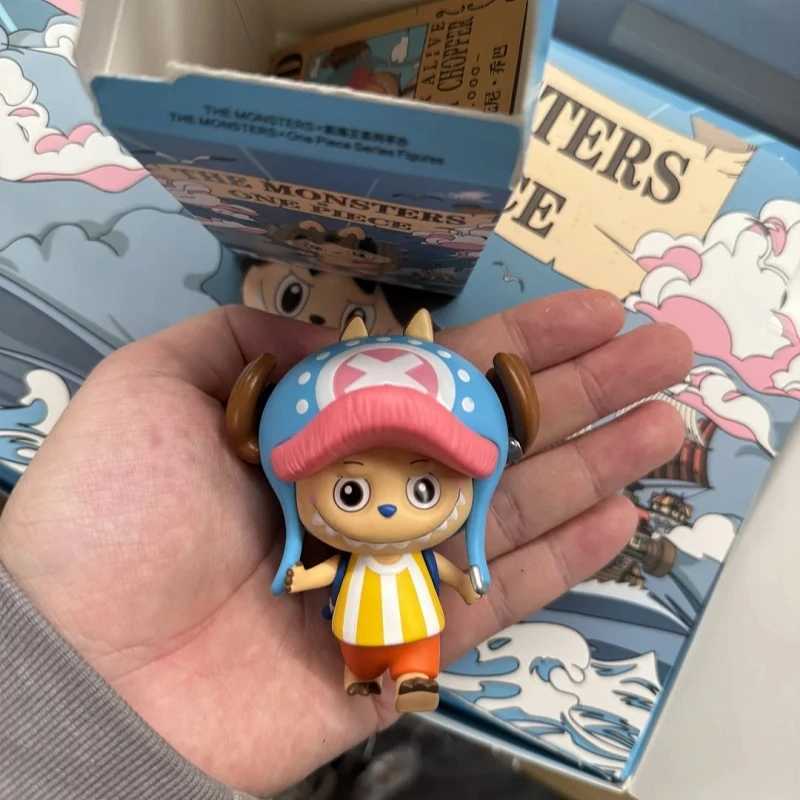The real monster X One series Labubu brand blind box animation character model decoration toy mystery box gift X2503121