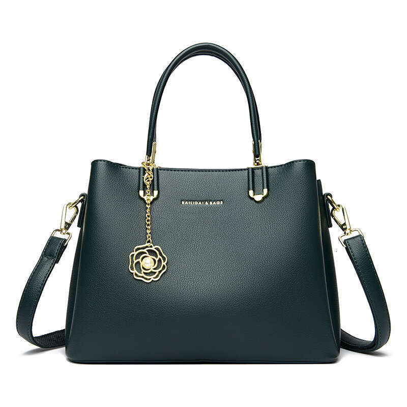 Women's Bags Autumn New Large Capacity Tote Middle aged Women's Crossbody Mom Bag Fashion Simple Handbag