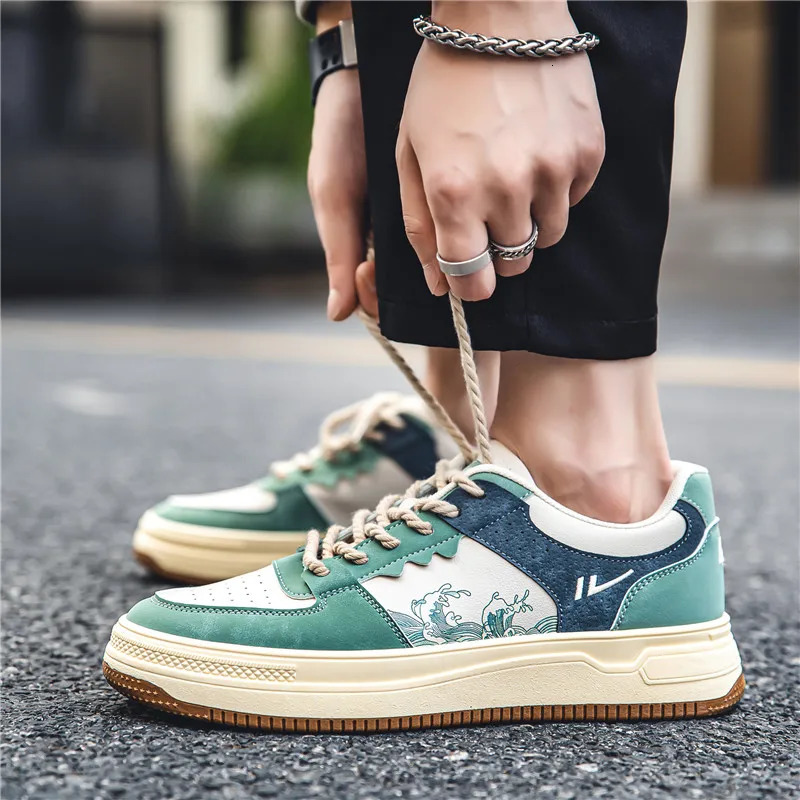 Original Mens Tennis Shoes Fashion Casual Men Shoes Gym Footwear Platform Cozy Skate Shoes In 250310