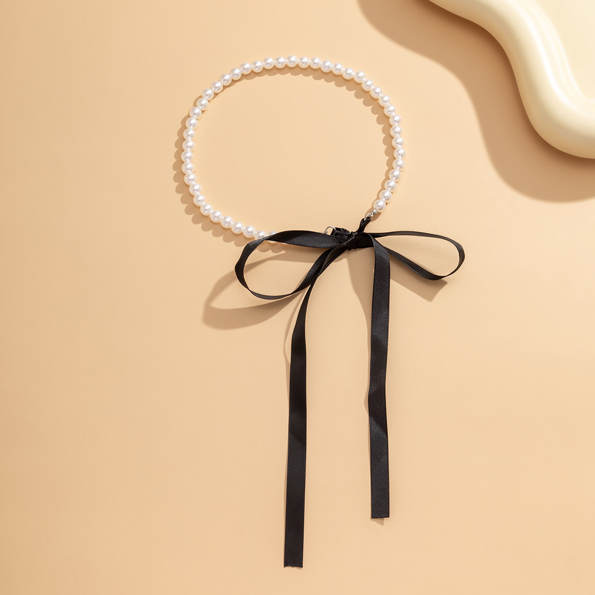 Punk Cross Necklace Exaggerated Temperament Micro-pearl Multi-layered Wear Jewelry for Women