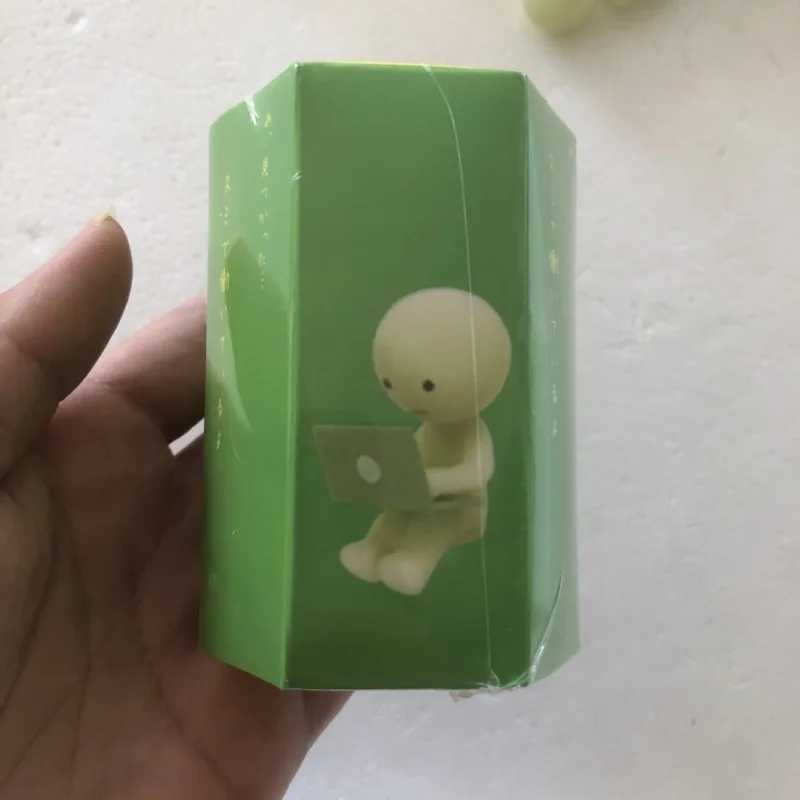 Interesting Smiski toy glowing digital blind box female mystery box anime things bedroom home desktop decoration X250312