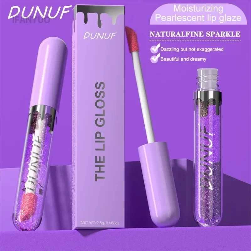 1 piece of metal liquid lipstick long-lasting shiny lipstick moisture-proof brown lip gloss shiny shimmer lip gloss makeupXJ250312