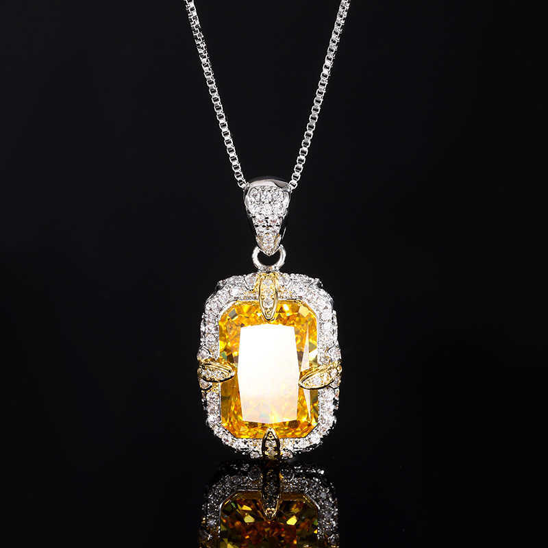 2024 New Zhuangsheng High Carbon Diamond Ice Flower Cutting Copper Inlaid Light Luxury Set for Female Lead 10 * 14 W250312