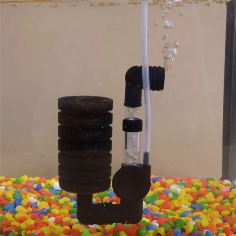 Bio Fish Tank Filter Sponge Filter Aquarium Biochemical Sponge Filter Fish Tank Air Pump Aquarium Manual Cleaner Tool