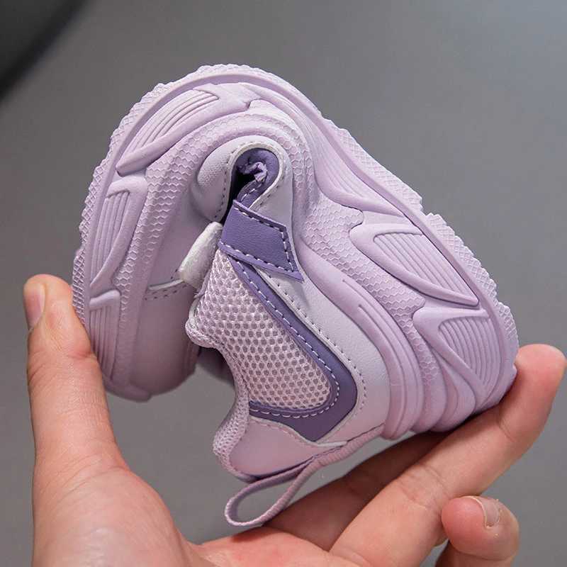 White Kids Shoes For Boys And Girls Fashion Children Casual Shoes Non-slip Sneakers Summer school running shoes Z250312