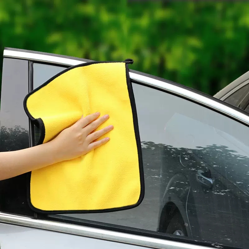 Professional Car Detailing Microfiber Towel | Super Absorbent Coral Fleece for Scratch-Free Wash & Dry, Lint-Free Rag 30x60cm (12x24 inch) 7M-4-2