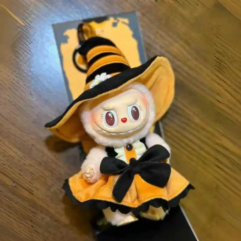 High quality Sweetheart Halloween Mokoko Happy Party Series Pumpkin Labubu Vinyl Pendant Copy Doll Toy Christmas Gift X250312