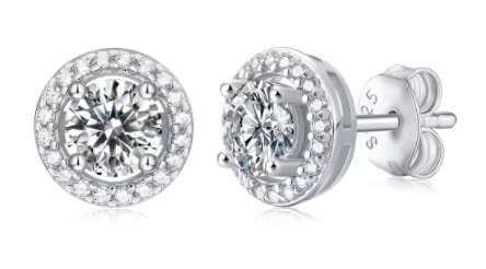 2025 New Jewelry Women's Pure Sier Carbon Silica Earrings