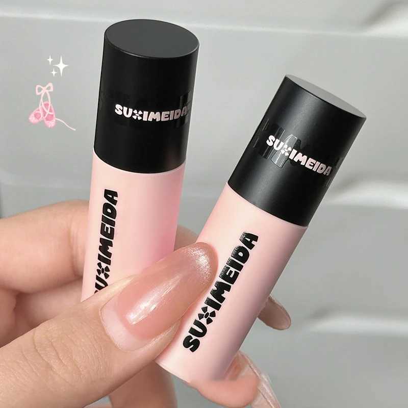 Smoking dark red lips matte velvet mouse gray purple lipstick waterproof durable stick free cup pink lip color Korean cosmetics W250312